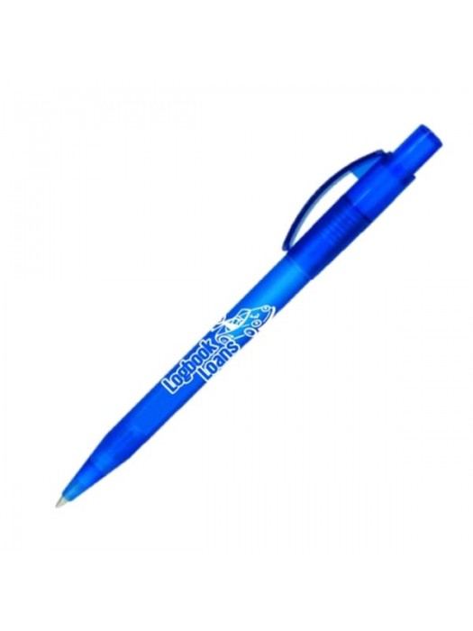 Plastic Pen City Frost Retractable Penswith ink colour Black